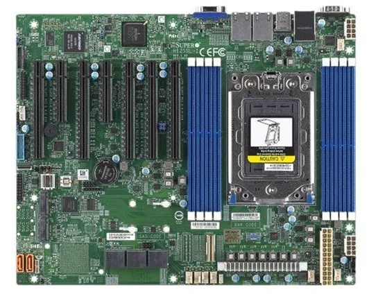 Supermicro H12SSL-I Moderkort - AMD SP3-sockel - DDR4 RAM - ATX