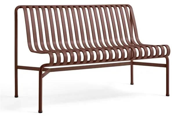 HAY Palissade Dining Bänk Iron Red