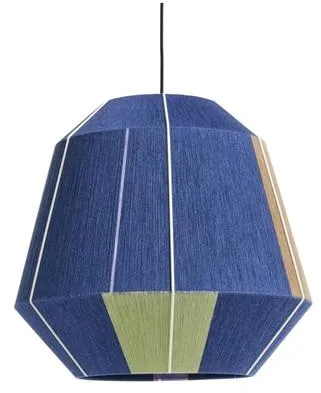 HAY Bonbon 500 Skärm Till Bordslampa Blue Tones/Cream White